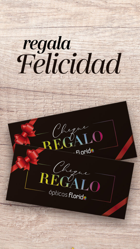 tarjeta navidad Ópticas Florida