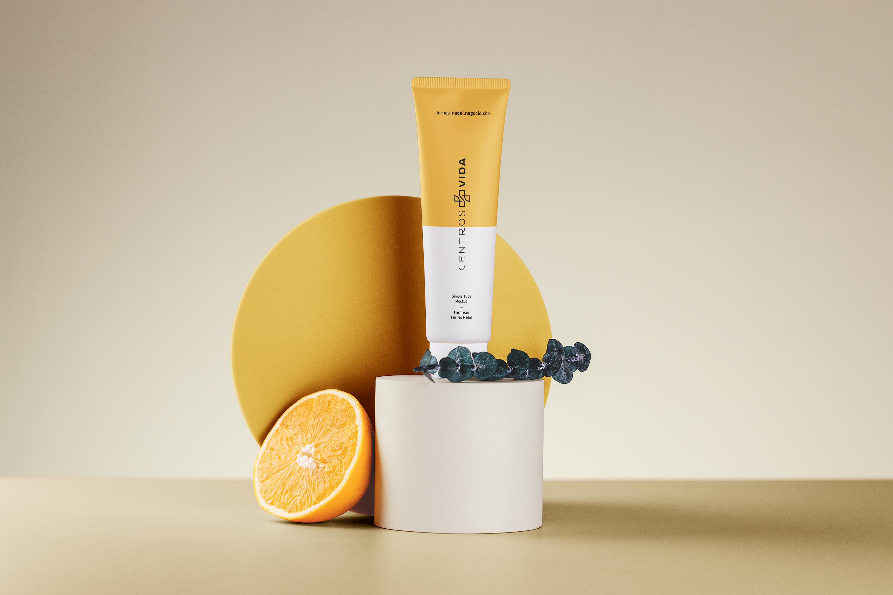 Mockup cosmético