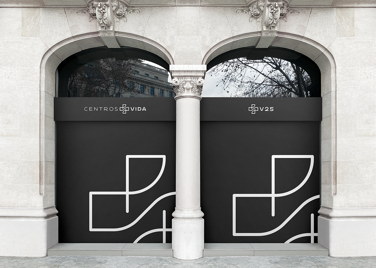 Mockup fachada Centros Mas Vida