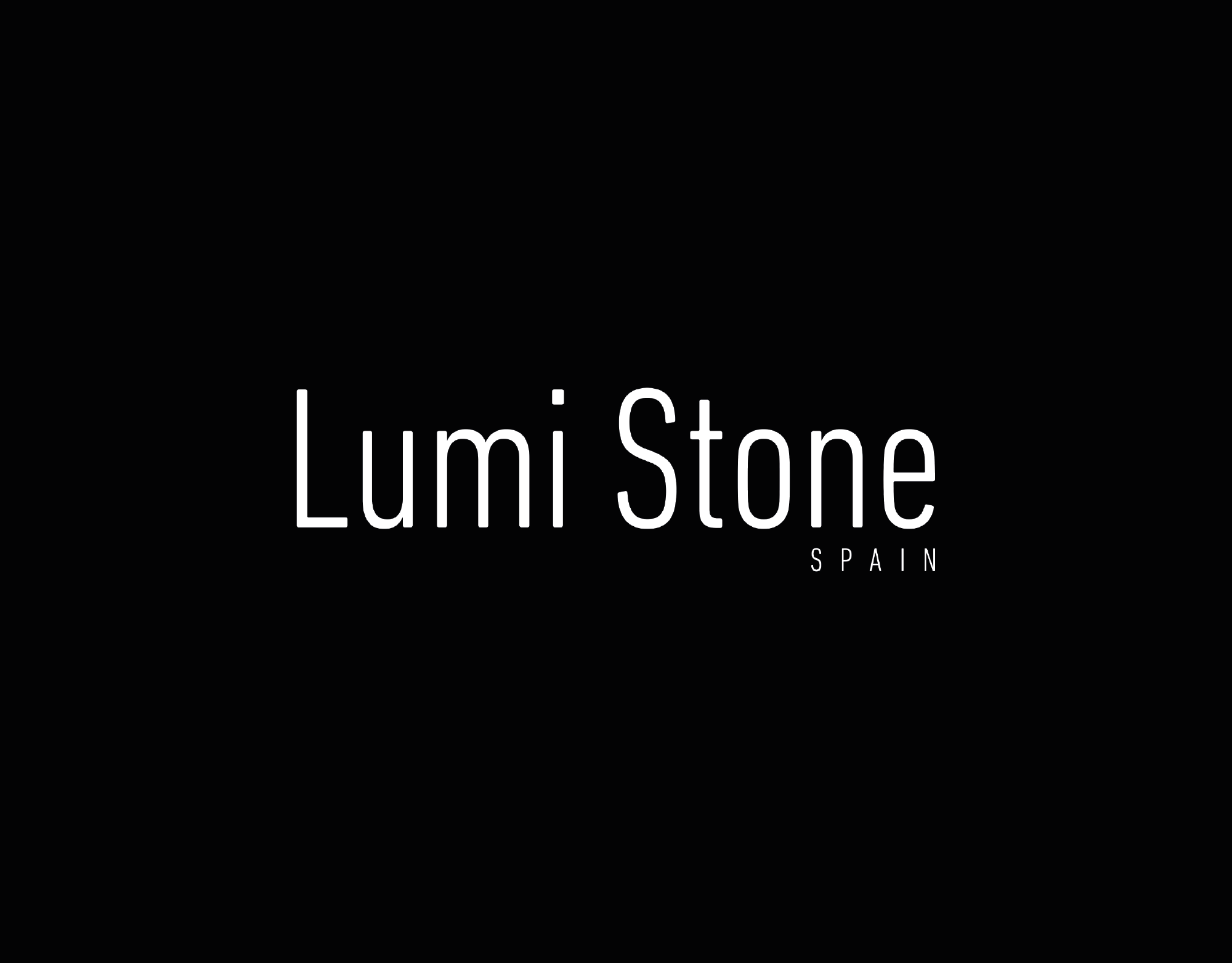 Logo con fondo Lumi Stone