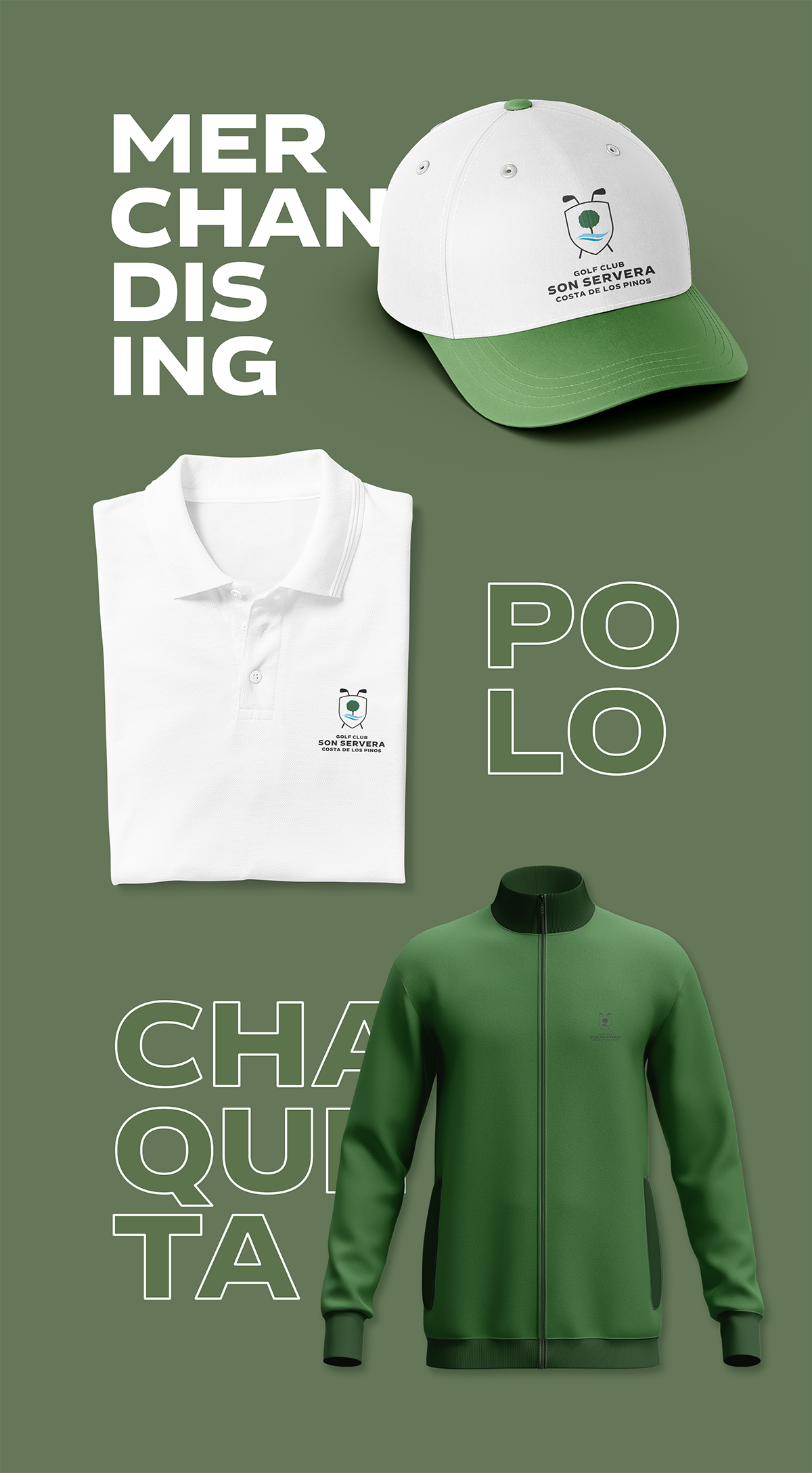 Mockup Merchandising Golf Son Servera