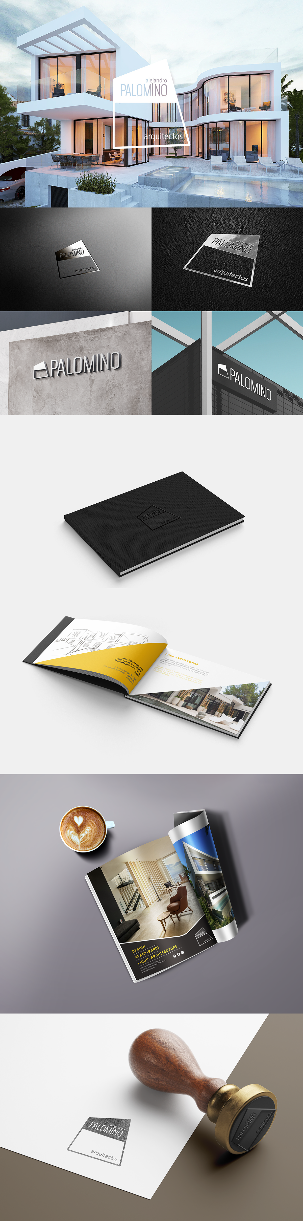 Mockup Logo Branding APalomino
