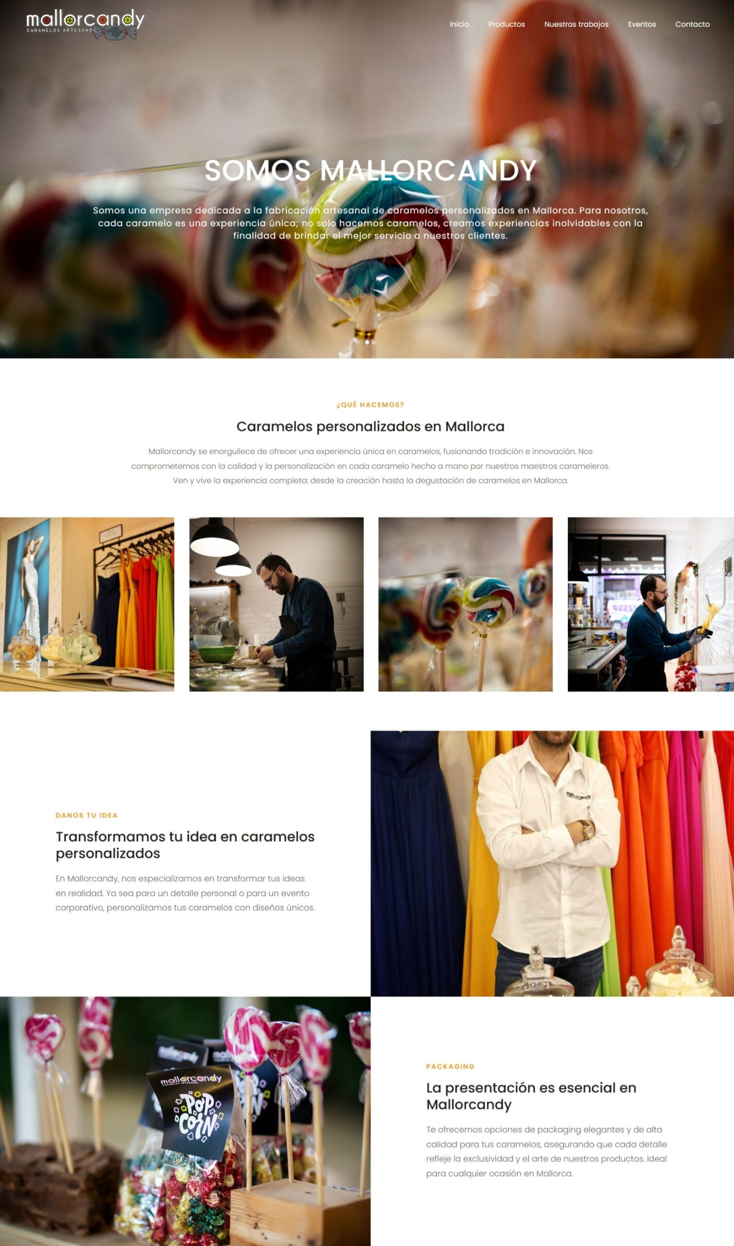 Captura Web Mallorca Mallorcandy 1