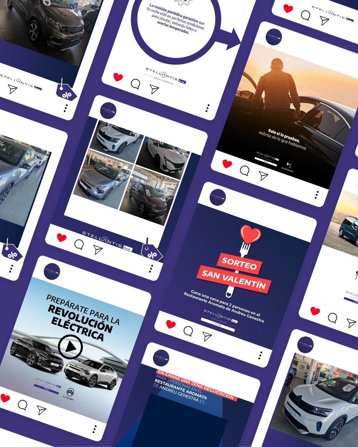 Mockup Feed Stellantis