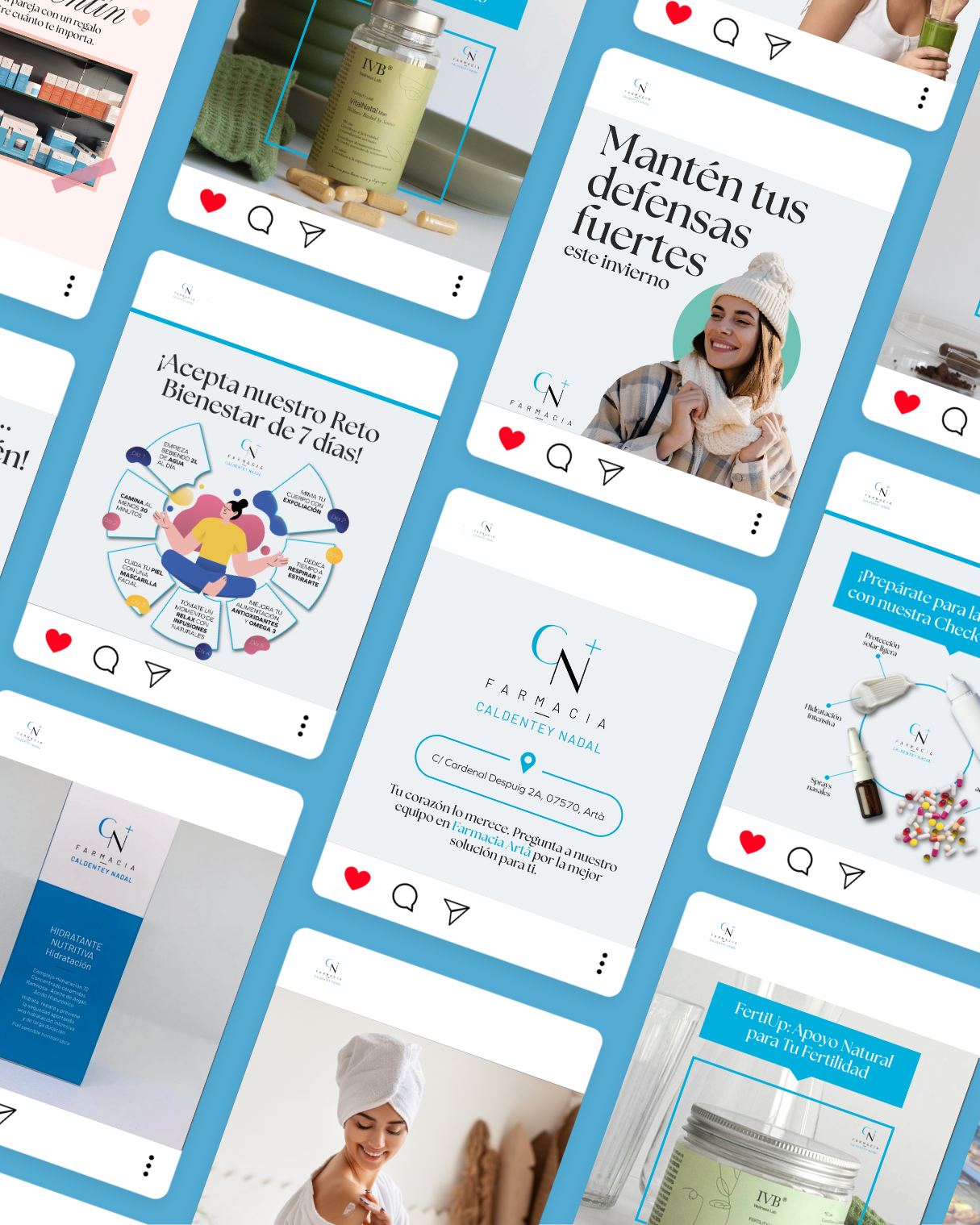 Mockup Feed Farmacia Artà