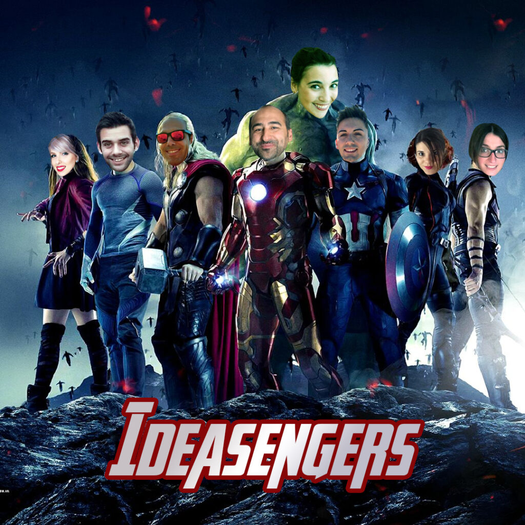 Los Ideasengers contra Thanos: la lucha por un universo creativo