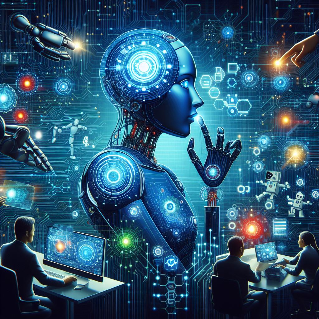 Imagen descriptiva de una inteligencia artificial