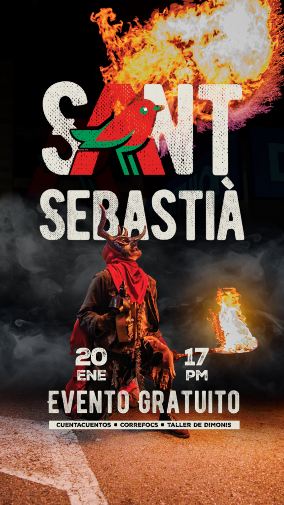 Cartel promocional Sant Sebastià Alcampo